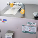 3075SQ indoor used oil containment tank