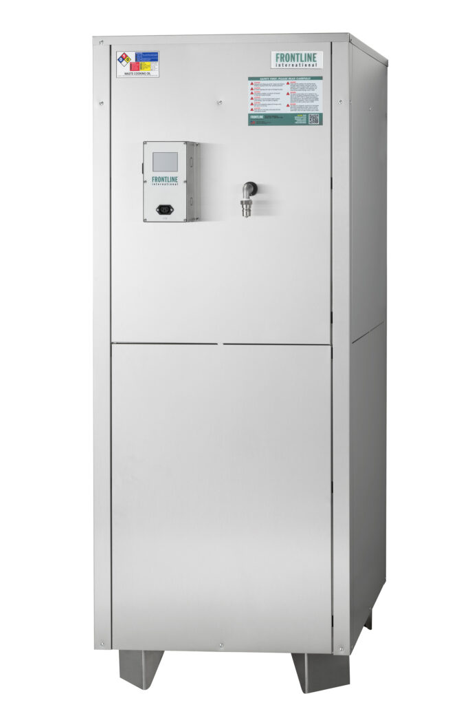 3075SQ indoor used oil containment tank